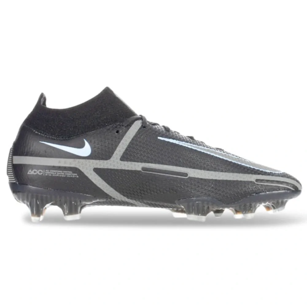 NWOT Nike Phantom GT2 Elite DF FG‎ (Black/Iron Grey) - 6.5
